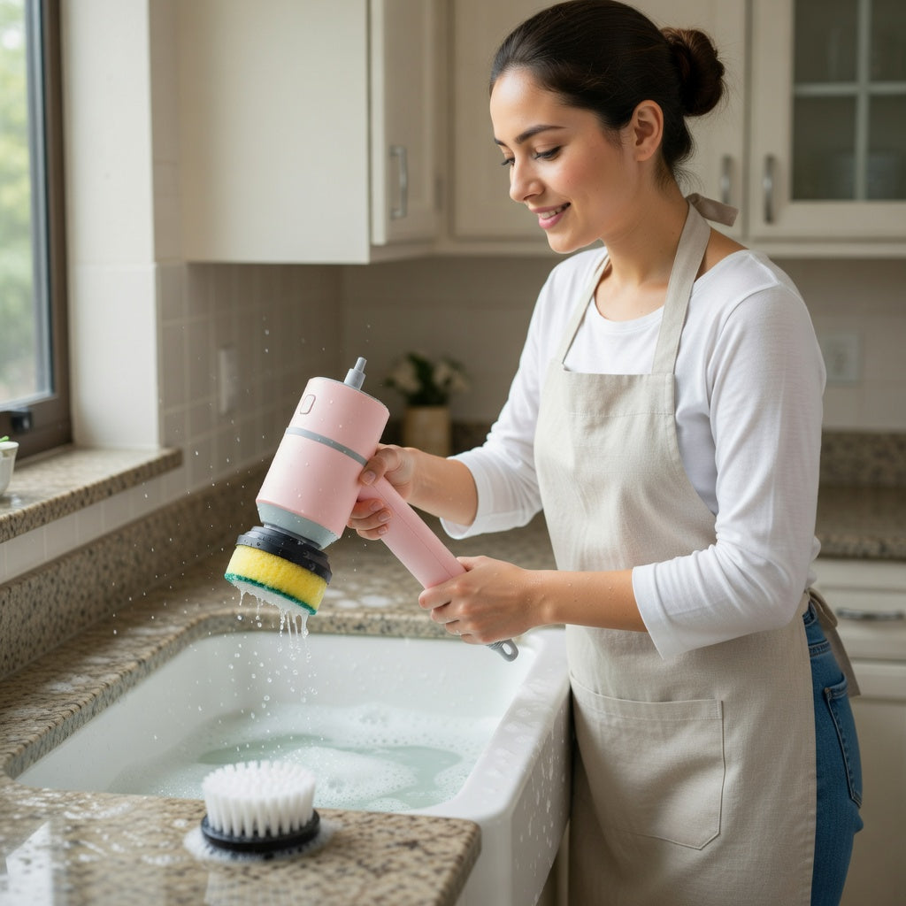 Electric Cleaning Brush for Tough Stains